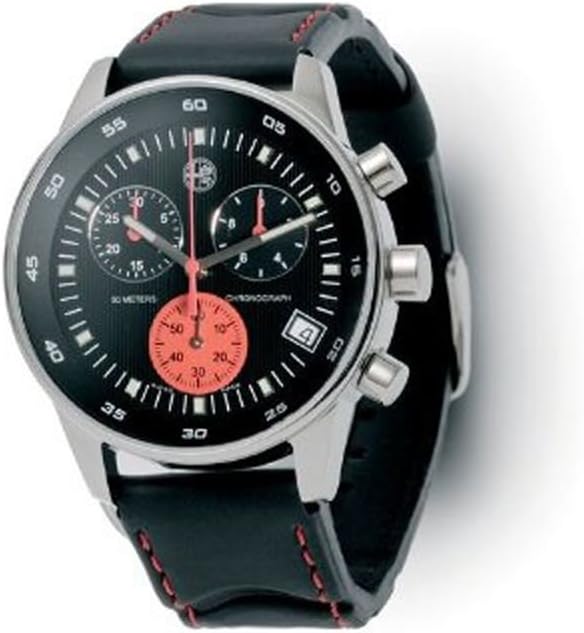 Genuine Alfa Romeo Mens Chronograph Watch Water Resistant 5916368 Amazon De Auto