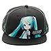 BIOWORLD Hatsune Miku Black Snapback Cap