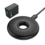 10W Fast Wireless Charger, 7.5W Qi Wireless Charging Pad for iPhone X, iPhone 8/8 Plus, Samsung Note 8 Galaxy S8/S8 Plus and all QI-Enabled Devices with QC3.0 Adapter DeepDream
