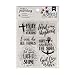 American Crafts 378666 Bible Journaling 6 Stamps Pray Lord Spiritual Scrapbook
