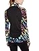icyzone Women's Workout Yoga 1/2 Zip Long Sleeve Running and Training Shirt (L, FANTASTIC)