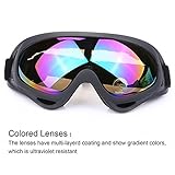 Laho UV Protection Ski Goggles Outdoor Sports Ski Glasses CS Army Tactical Military Goggles Windproof Snowmobile Bicycle Motorcycle Protective Glasses