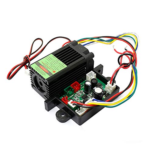 12v Green Diode Lasers 532nm 50mw Laser Dot Module w/TTL 0-30KHZ & Fan Cooling - Long Time Working - Thumbnail 2