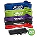URBNFit Pull up Assist Bands - Resistance and Exercise Band - for Pull-up Help, Crossfit, Powerlifting, Yoga, Pilates, Strength Training and Workouts - Mobility Bands for Stretching and Fitness