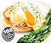 Egg Poachers, Silicone Egg Poachers Cups, Egg Mold, Egg Boiler Cups, Microwave or Stovetop Egg Cooker, High Quality, Pack of 4