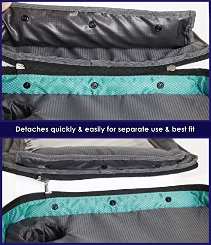 ORGANIZED EMPIRE’s Detachable 4 in 1 Kids Travel Tray, Storage Organizer, Carry Bag & Tablet Holder for Kids all in one. Most Stable Toddler Car Seat Tray toys on the Market, no Lap Balancing Required