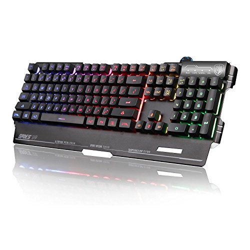 Yanni SADES Blademail/K8 Wired Computer USB Gaming Keyboards for PC