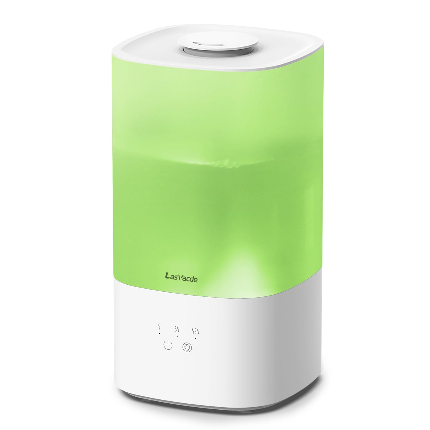 Photo 1 of ***PARTS ONLY*** ***NONFUNCTIONAL*** LasVacde 2.5L Humidifiers for Bedroom, Top Fill Cool Mist Humidifiers for Large Room, Easy to Fill & Clean, 30H Runtime, 28dB Quiet Air Humidifier for Plants, Baby Nursery with Night Light