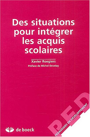 Des  situations pour intégrer les acquis scolaires