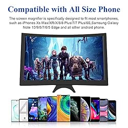 14" Curved Screen Magnifier for Cell Phone -3D HD