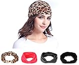 Cosfash Fashion Multi Style Turban Headbands for Sports Running Yoga Travel Workout,Headwear Hair Wrap Scarf Band for Women
