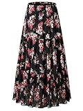 NASHALYLY Women's Chiffon Elastic High Waist