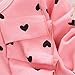 Asherangel Baby Girl Cute 2pcs Set Children Clothes Suit Top and Pants Pink Age(4T)