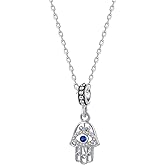 SBI Jewelry Evil Eye Necklace for Women Lucky Third Eye Pendant Good Luck Dangle Birthday Anniversary Mothers Day