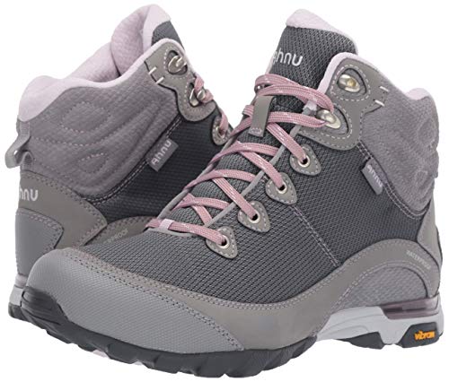 Ahnu Women's W Sugarpine II Waterproof Ripstop Hiking Boot, Wild Dove/Orchid Ice, 7.5 Medium US