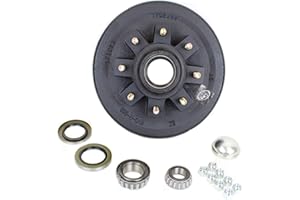 Southwest Wheel 8-Hole, 6.5" Bolt Circle Brake Drum for 7,000 lb Axle