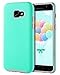 GUAGUA Samsung Galaxy A5 2017 Case Slim Lightweight Dual Layer Hybrid Hard PC Cover Soft Bumper Anti-Slip Shockproof Protective Phone Cases for Samsung Galaxy A5 2017(5.2 inch) Mint Green