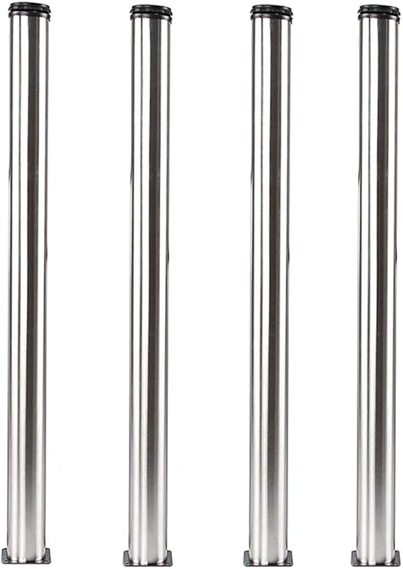 4 unidades Patas de Metal muebles regulables armario de cocina pies