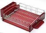 KitchenAid Classic 3 Piece Dish Rack Set, Red