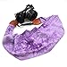 LIFEMATE Scarf Camera Strap,DSLR Camera Strap Universal Neck Strap,Fabric of Bohemia Floral Scarf Camera Strap (Ink Painting Purple)