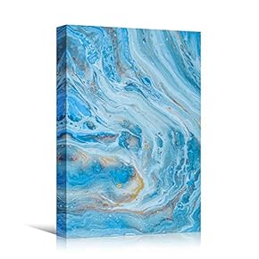 signwin Canvas Wall Art Liquid Abstract Colorful Decorative...