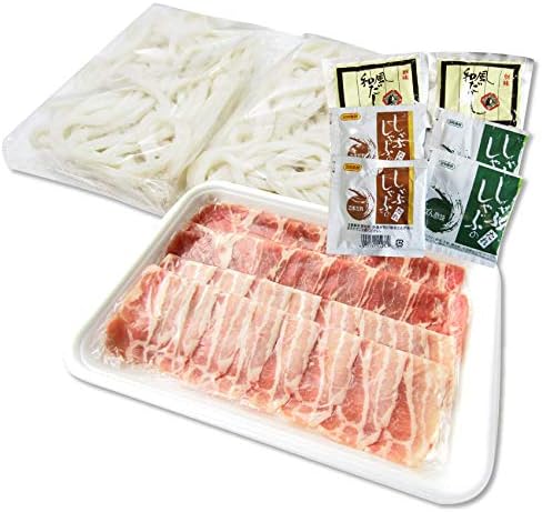 しゃぶまる オリーブ豚しゃぶしゃぶセット2人前