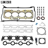 LIMICAR Cylinder Head Gasket Set For 97-06 Audi A4 97-05 Audi Quattro 00-06 Audi TT Volkswagen Golf 99-05 Volkswagen Beetle 00-05 Volkswagen Jetta 98-05 Volkswagen Passat 1.8L HS26182PT