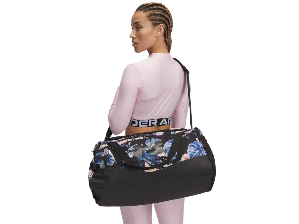 Under Armour Unisex-Adult Undeniable 5.0 Duffle, (010) Black / / Metallic Black, One Size Fits Most Image