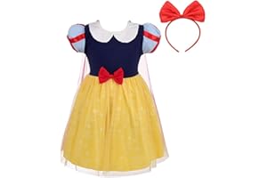 Dressy Daisy Princess Dress Halloween Costumes Fancy Party Birthday Summer Dresses for Toddler & Little Girls