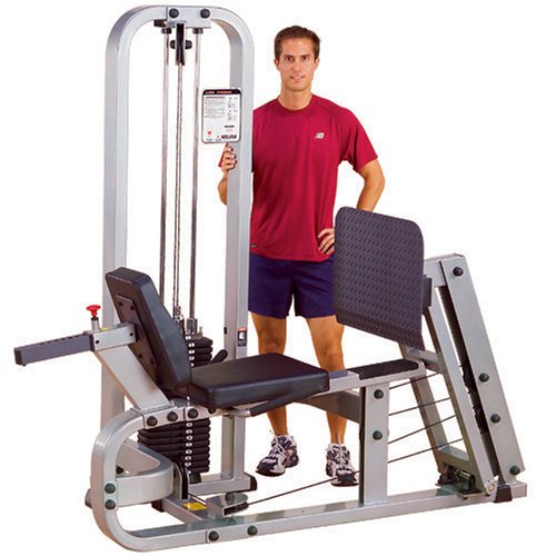 Body-Solid-ProClubLine-Leg-Press-Machine-with-210-Pound-Weight-Stack-SLP500G2