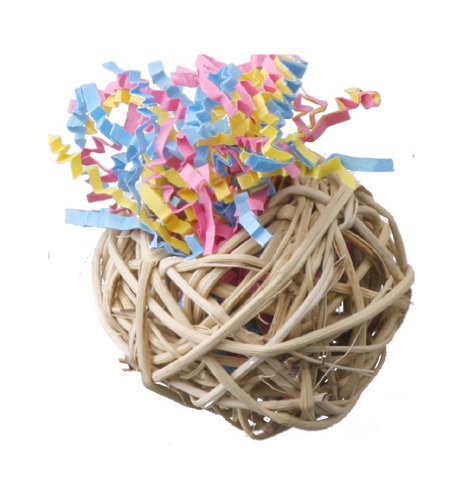 Super Bird Creations Fiesta Ball Stuffers Bird Toy, 3-Pack