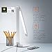 TaoTronics LED Desk Lamp with USB Charging Port, Eye- Care Dimmable Lamp, Metal, Glare-Free, 5 Color Temperatures with 5 Brightness Levels, Touch Control, Memory Function