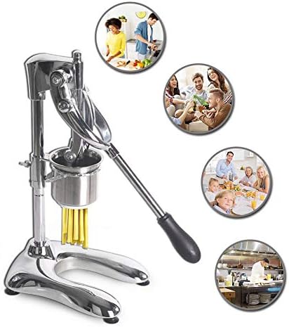 Manual French Fries Cutters - Vertical Long 30cm - Potato hip Makers Machine -Aluminum Alloy Commercial Kitchen Tools