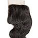 Beauty Forever Hair Brazilian Virgin Hair 1 Piece Free Part Body Wave Lace Closure 100 Unprocessed Human Hair Extensions Natural Color (14'' closure)