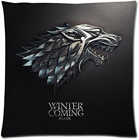 Charming Game of Thrones Zippered Pillow Case 18x18 (one side)