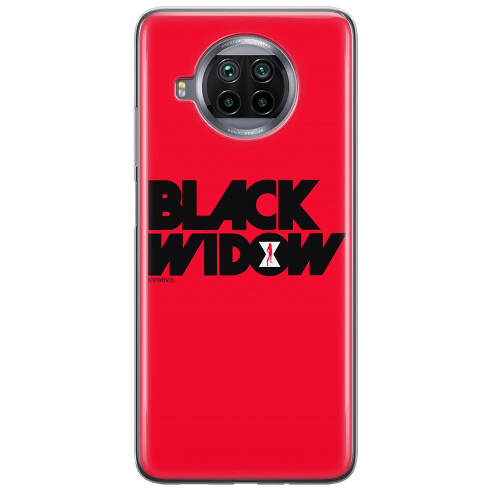 ERT GROUP mobile phone case for Xiaomi MI 10T LITE/REDMI NOTE 9 PRO 5G original and officially Licensed Marvel pattern Black Widow 010 adapted to the shape of the mobile phone, case made of TPU — image 1