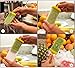 Popsicle Molds Set - BPA Free - 6 Ice Pop Makers + 1 Extra Mold + Silicone Funnel + Cleaning Brush + Recipes E-book - by Lebice