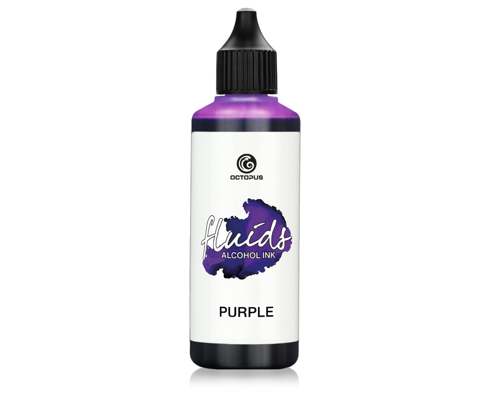 100 ml Fluids Alcohol Ink Purple for Fluid Art and Resin, Violett