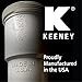 Keeney 400PVCK PVC P-Trap Pipe Kit with Reducing Washer and Adapter, 1-1/2-Inch or 1-1/4-Inch x 1-1/2-Inch, White