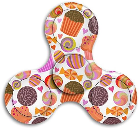 Cool Brigadier Truffle Candy Sweet Sugar Hands Fidget Spinner Toy Stress Reducer