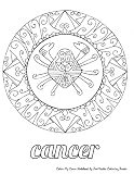 Color My Cover Notebook (Cancer): Therapeutic notebook for writing, journaling, and note-taking with by ZenMaster Coloring Books