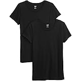 GAP Women's 2-Pack Crewneck Favorite Tee T-Shirt