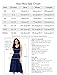 Noctflos Women's Red Lace Midi Cocktail Evening Dress for Wedding Guest Mother of The Bride
