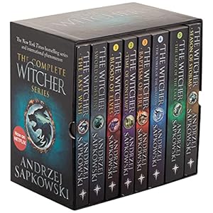 The Witcher Boxed Set: The Last Wish, Sword of Destiny, Blood of Elves, Time of Contempt, Baptism of Fire, The Tower of The Swallow, The Lady of the Lake, Season of Storms