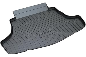 AIQIYING All Weather Rear Cargo Liners Trunk Tray Mats Protector Custom Compatible with 2018 2019 2020 2021 2022 2023 2024 2025 Toyota Camry, 3D Waterproof Durable Odorless Flexible Black TPO Accessories
