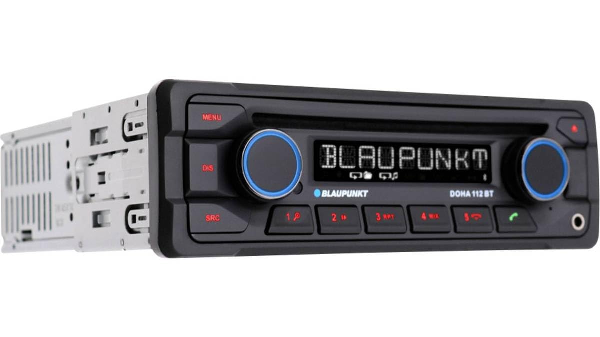 Blaupunkt 1-DIN, Bluetooth hands-free kit, 12 V, heavy duty design DOHA112BT