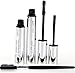 NEW 3D Mascara Fiber Lashes (FREE Brush) - 100% Natural & Waterproof Gel, Lengthening & Voluminous Plus (USA Seller), Original Old Formula, Not Younique Moodstruck Moonstruck Black Prime 2 in 1 Set