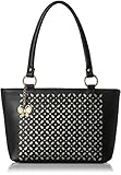 Butterflies Women's Shoulder Bag (Laser Black) (BNS 0539LBK)