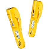 Infrared Food Thermometer Non Contact, Kethvoz Digital Laser Temp Pen 990C | -22&deg;F to 527&deg;F IR Measure Temperature Non Touch, Mini Pocket Temp Gun for Cooking Meat, Grill, Candy, Wine, Baby Milk, 2-Pack