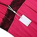 Ekouaer Women's Sexy Nightwear Lace Chemise Nightgown Cotton Sleepwear (S, Rosered)